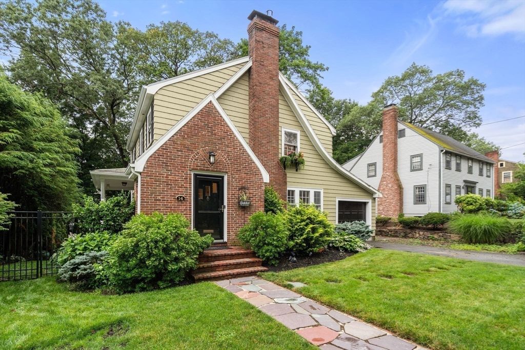 Backyard, Exterior, Facade, Brick Facade, Tudor Revival