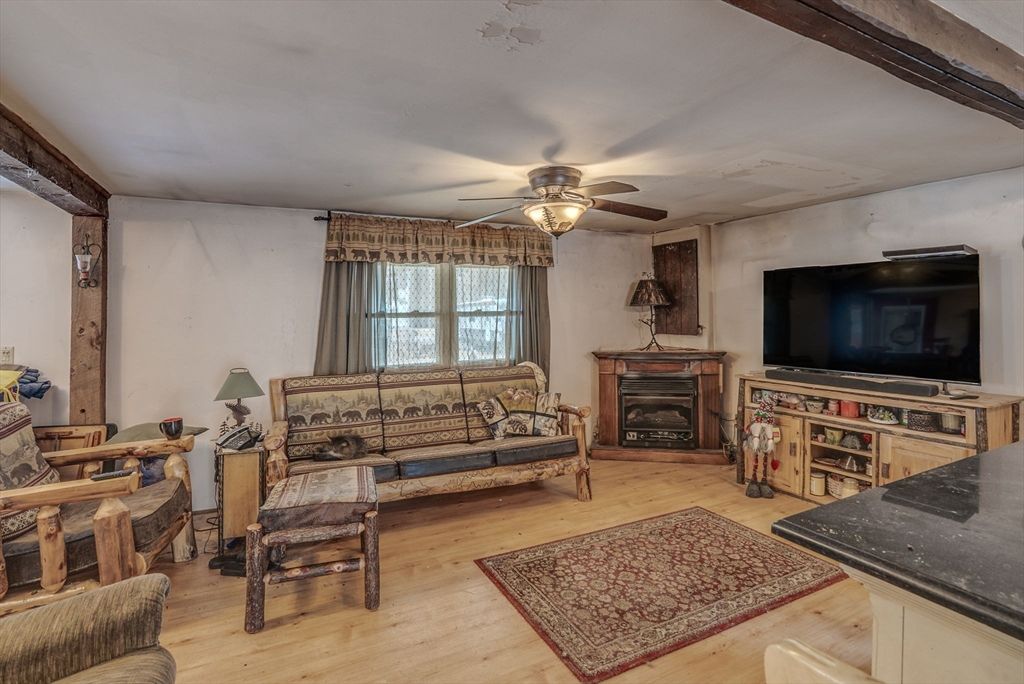 Fireplace, Interior, Living room, Wood Texture Flooring