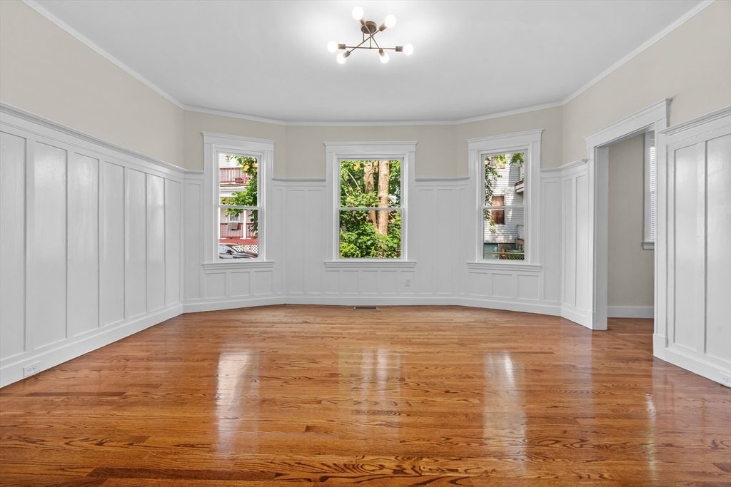 Empty room, Interior, Wood Texture Flooring