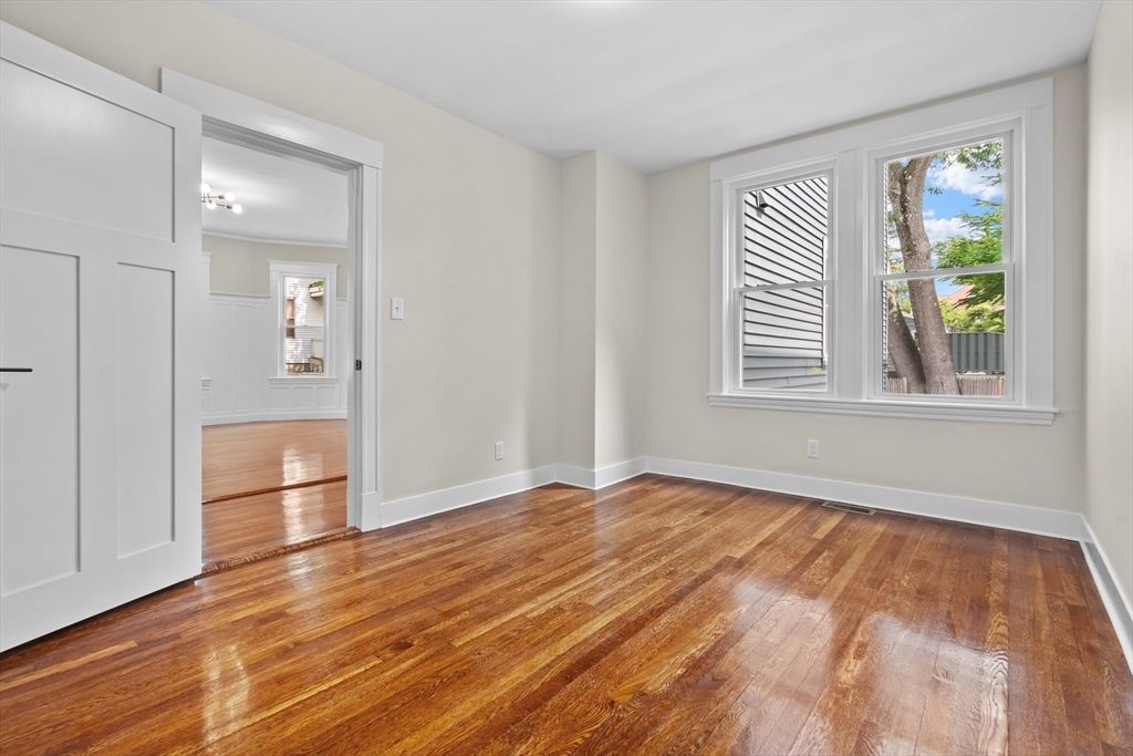 Empty room, Interior, Wood Texture Flooring