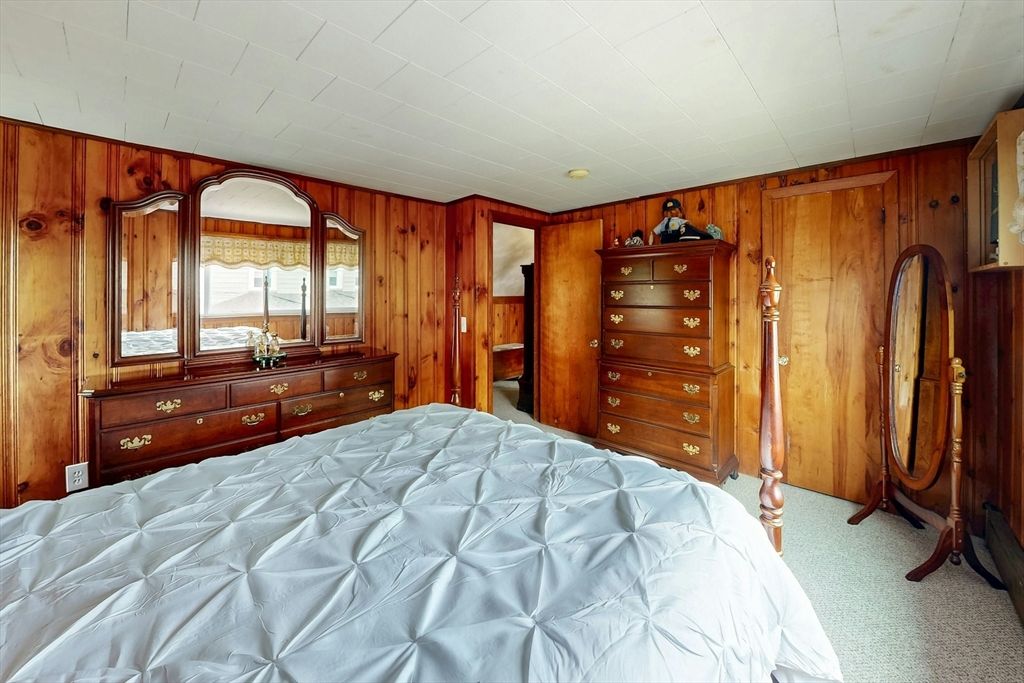 Bedroom, Interior, Wooden Walls