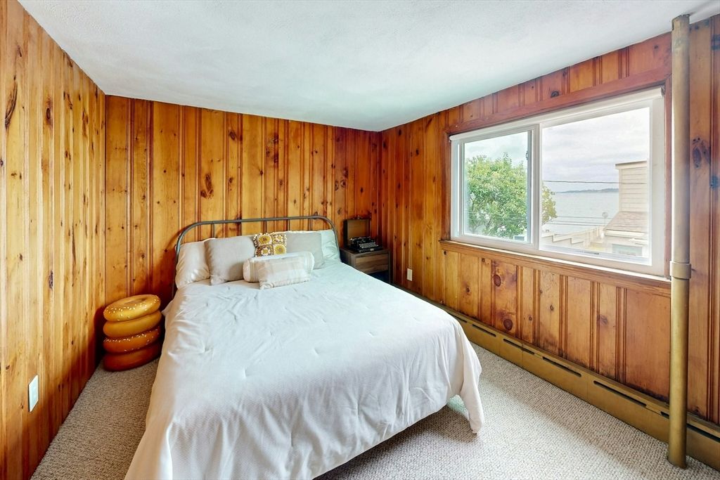 Bedroom, Interior, Wooden Walls