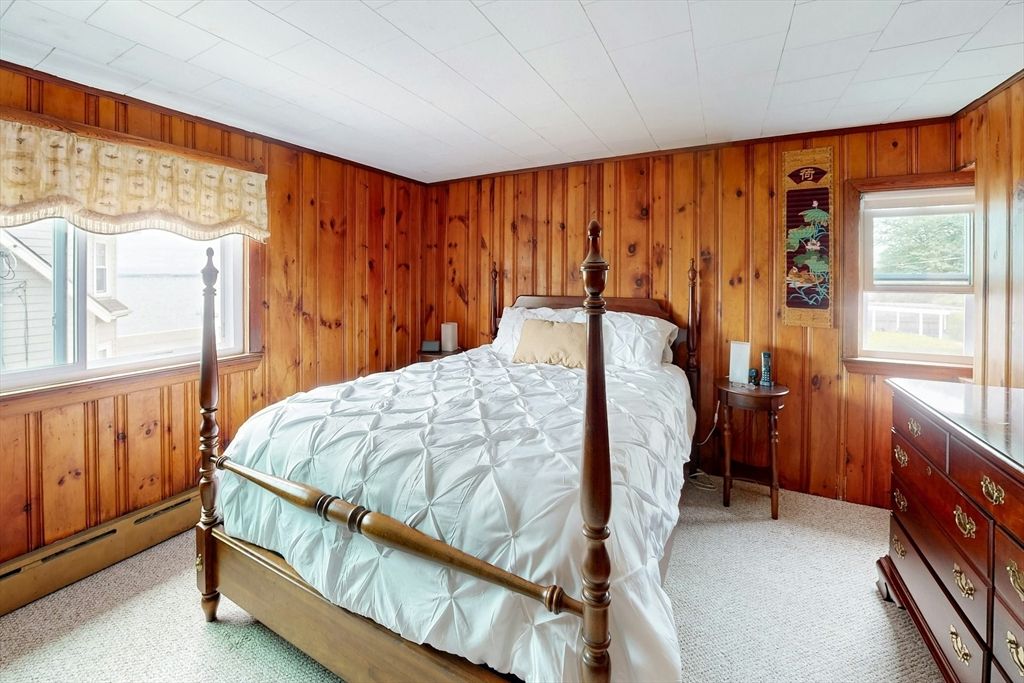 Bedroom, Interior, Wooden Walls