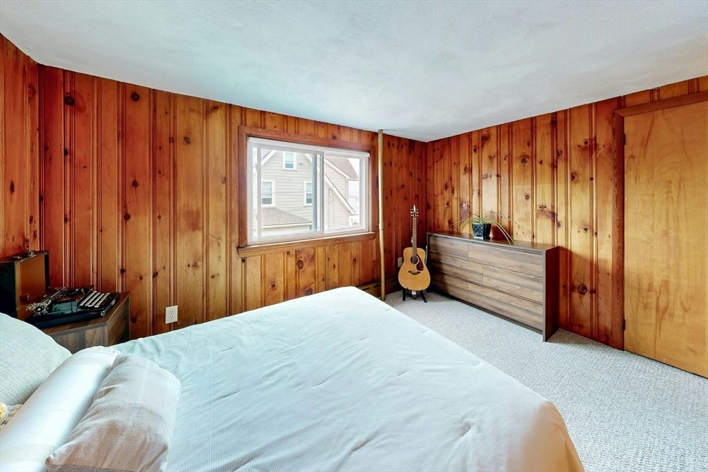 Bedroom, Interior, Wooden Walls