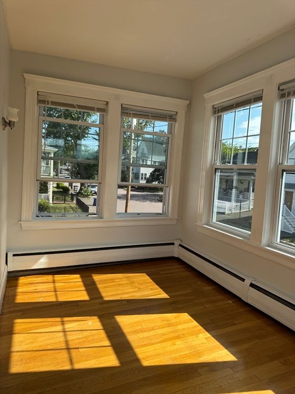 Empty room, Interior, Wood Texture Flooring
