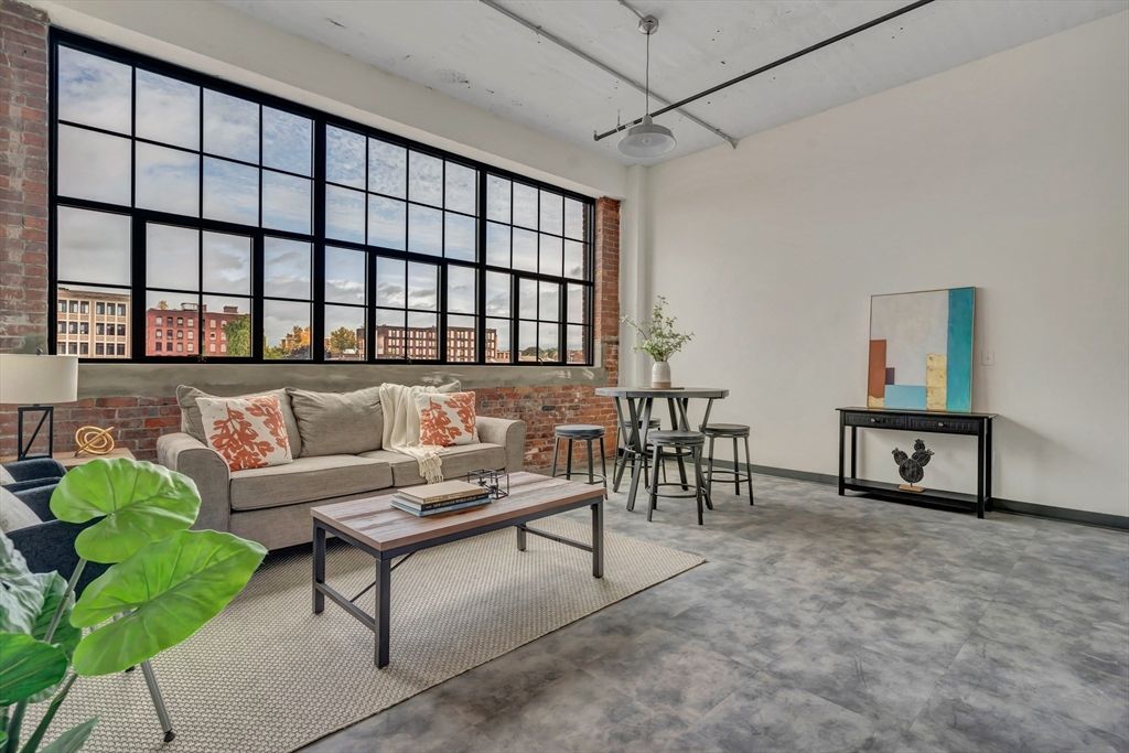 Interior, Living room, Stone Walls