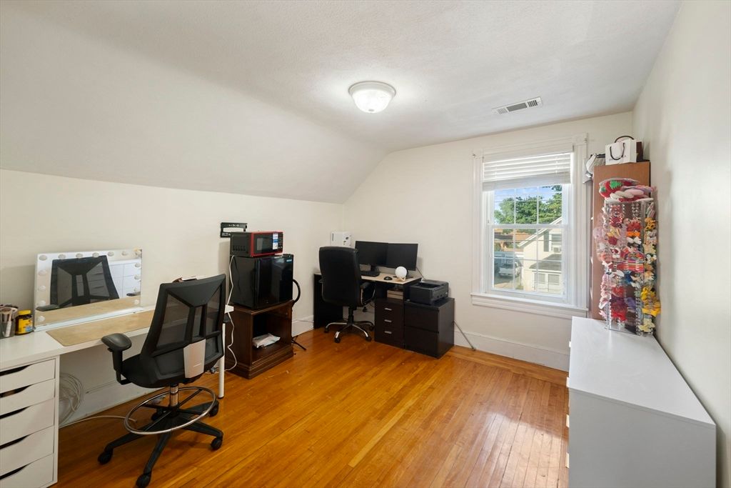 Home Office, Interior, Wood Texture Flooring