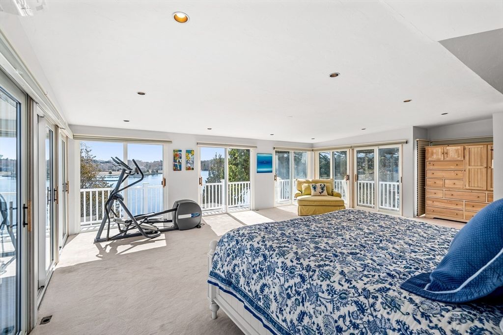 Bedroom, Fitness Equipment, Interior, Recessed Lighting