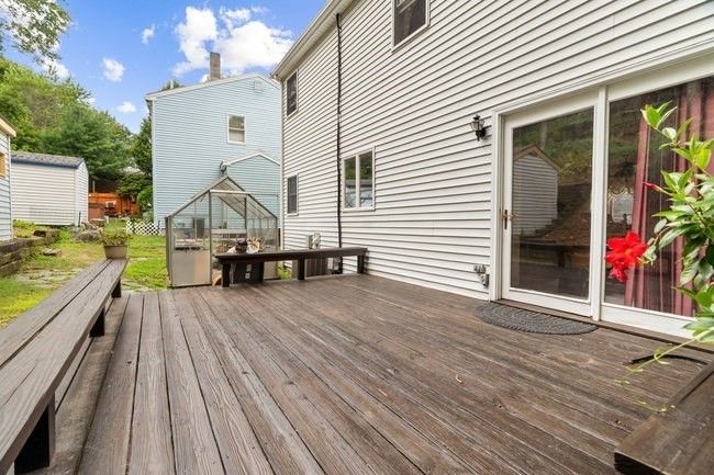 Backyard, Exterior, Wood Texture Flooring