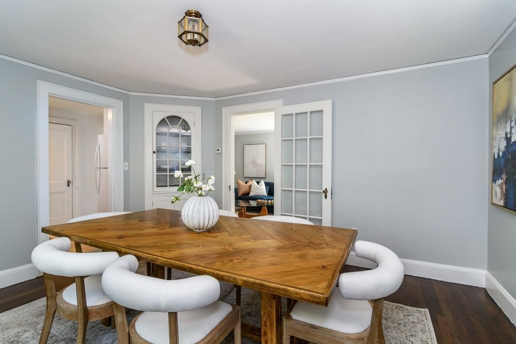 Dining room, Interior, Wood Texture Flooring