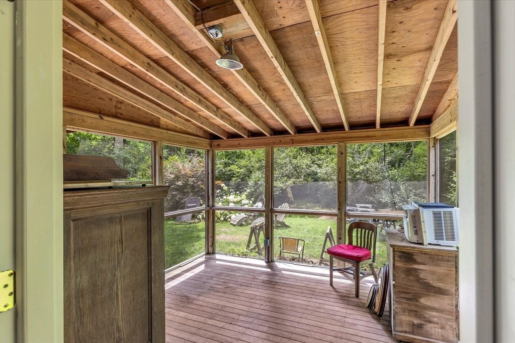 Interior, Sun Room, Wooden Beams, Wooden Ceilings, Wood Texture Flooring