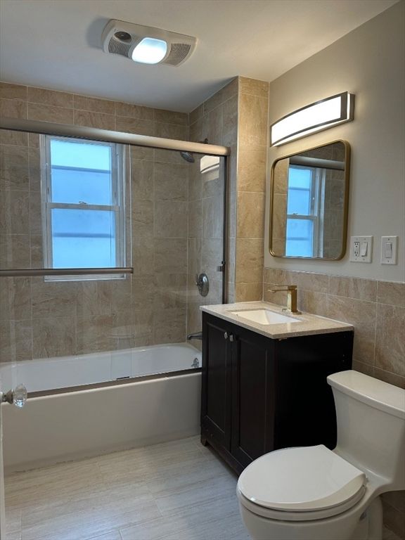 Bathroom, Glass Shower, Interior, Wood Texture Flooring