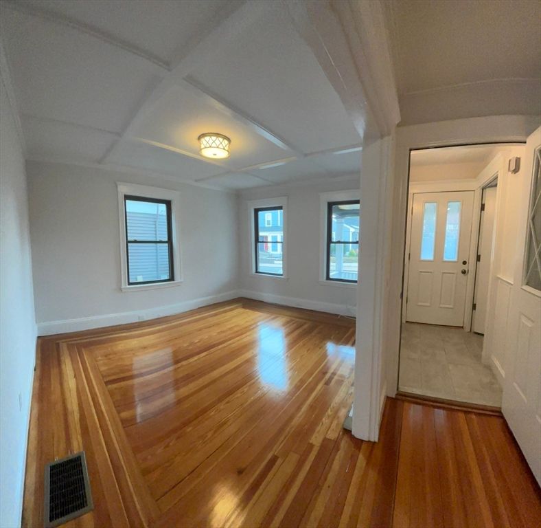 Empty room, Interior, Wood Texture Flooring