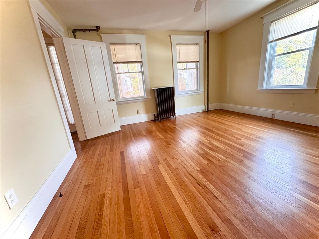 Empty room, Fireplace, Interior, Wood Texture Flooring