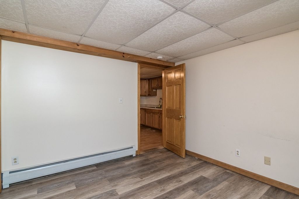 Empty room, Interior, Kitchen, Wood Texture Flooring