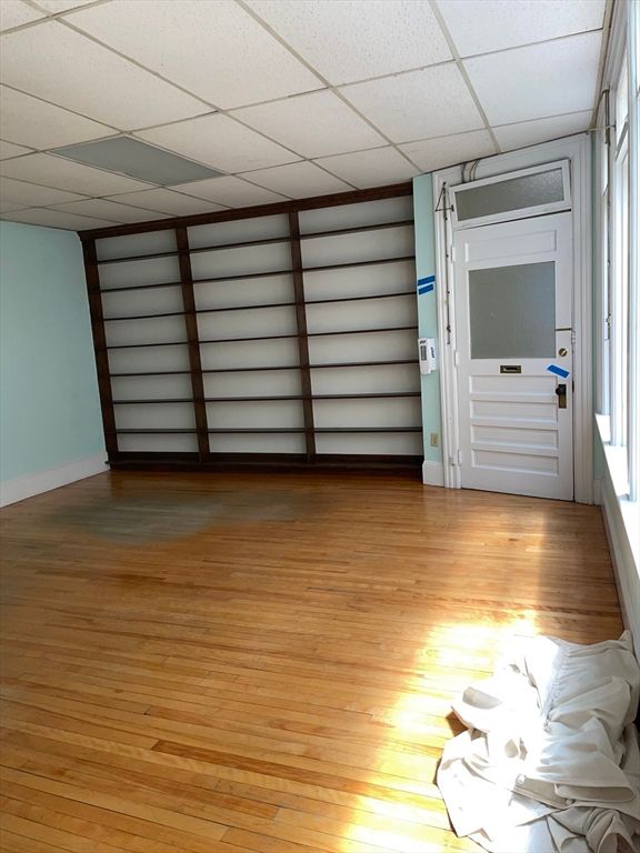 Empty room, Interior, Wood Texture Flooring