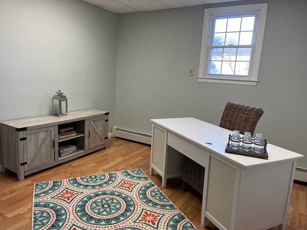 Home Office, Interior, Wood Texture Flooring