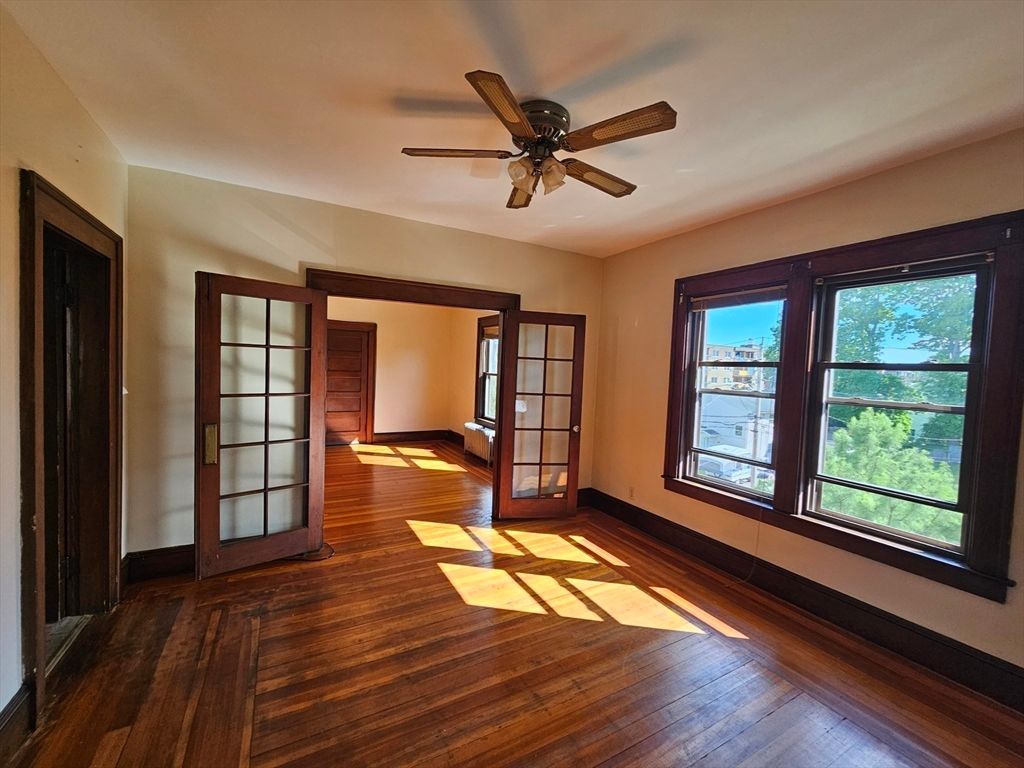 Empty room, Interior, Wood Texture Flooring