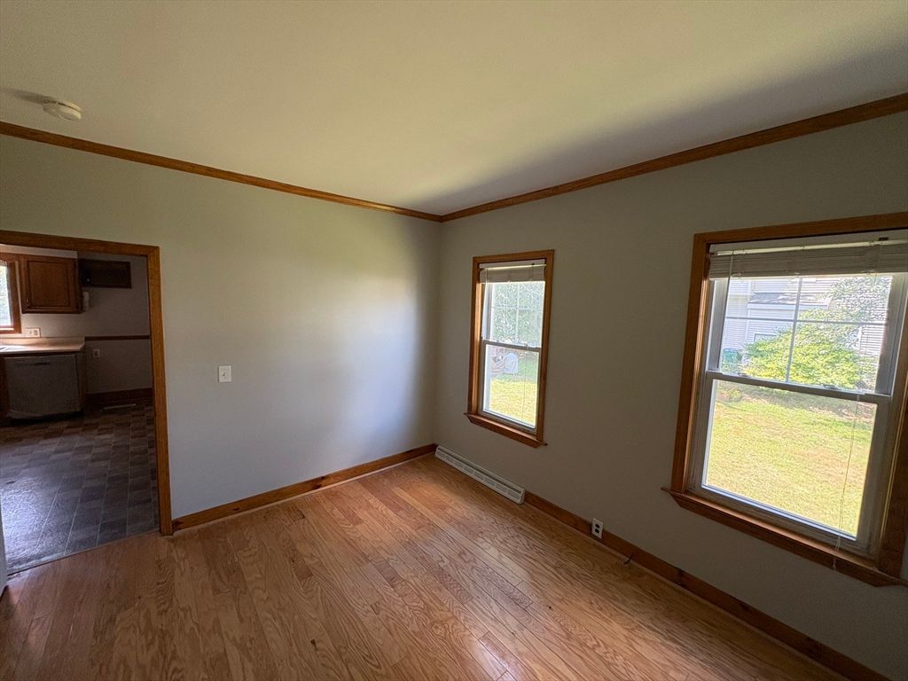 Empty room, Interior, Kitchen, Wood Texture Flooring