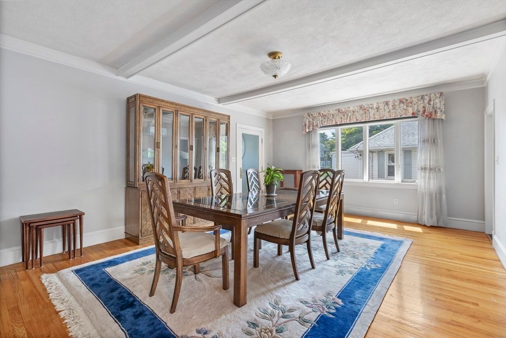 Dining room, Interior, Wood Texture Flooring