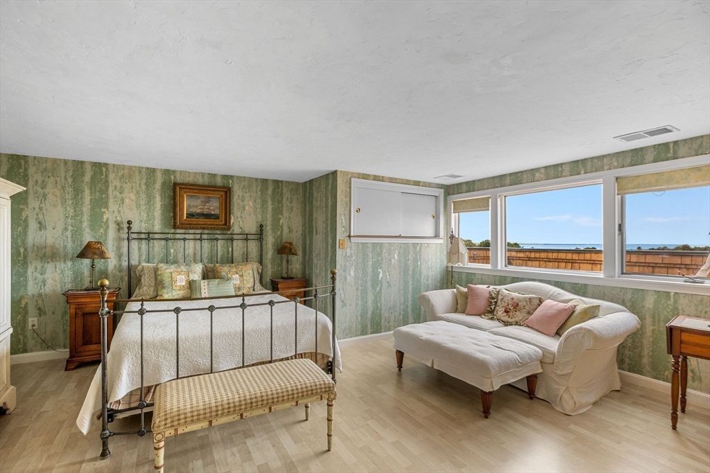 Bedroom, Interior, Water, Wood Texture Flooring
