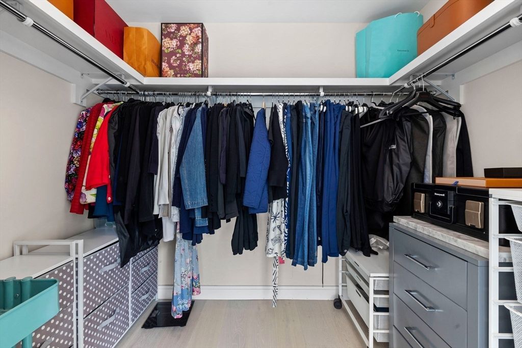 Interior, Walk-in Closets, Wood Texture Flooring