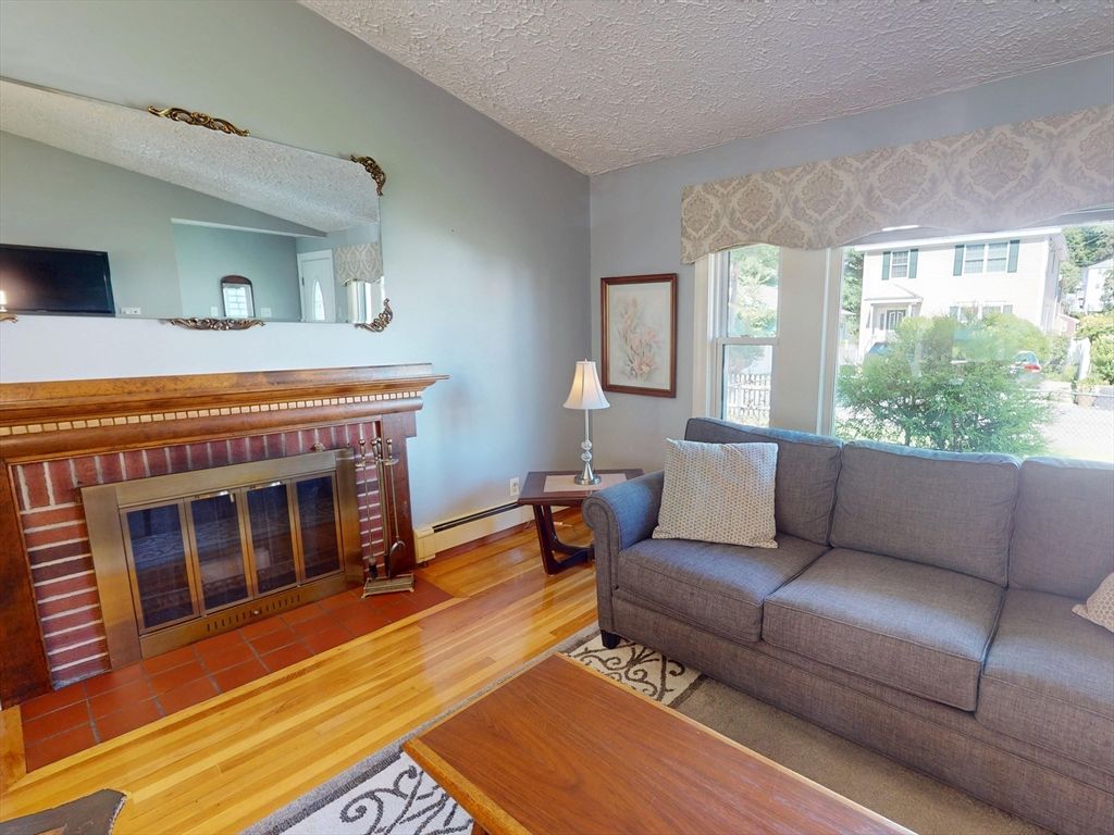 Fireplace, Interior, Living room, Wood Texture Flooring