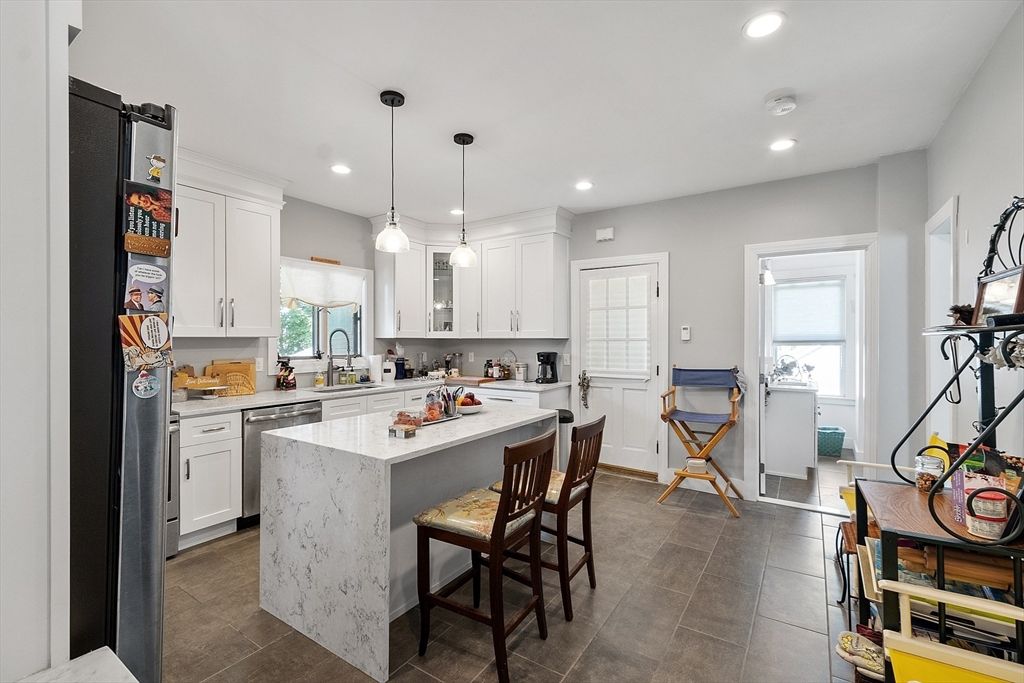 Interior, Kitchen, Pendant Lights, Recessed Lighting