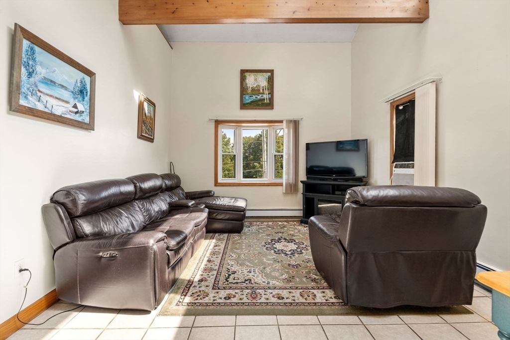 Interior, Living room, Wooden Beams