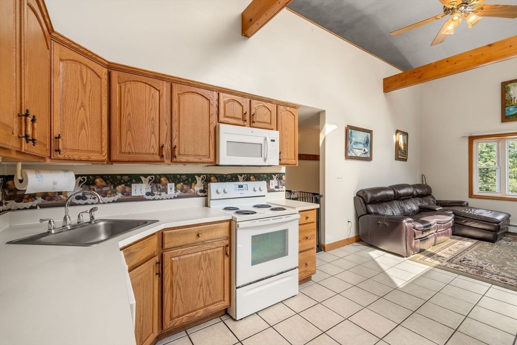 Interior, Kitchen, Wooden Beams