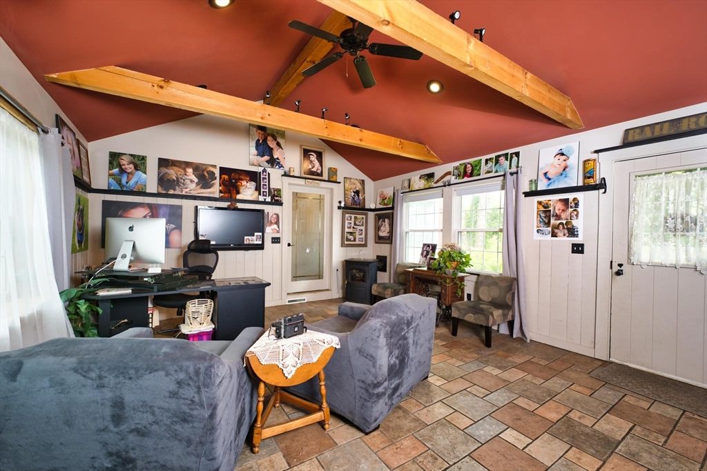 Interior, Recessed Lighting, Wooden Beams