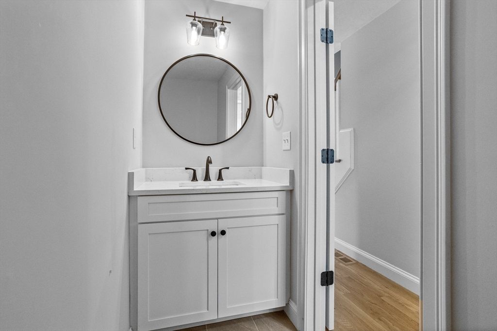 Bathroom, Interior, Wood Texture Flooring