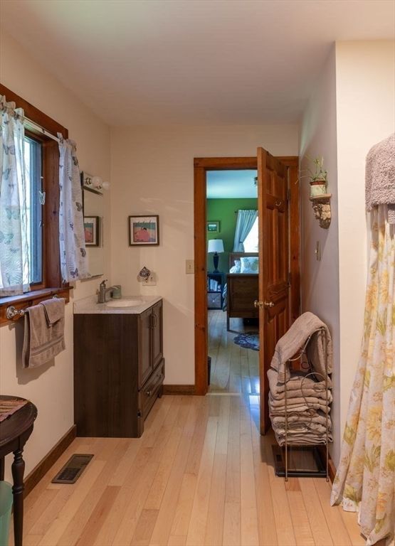 Bathroom, Bedroom, Interior, Wood Texture Flooring