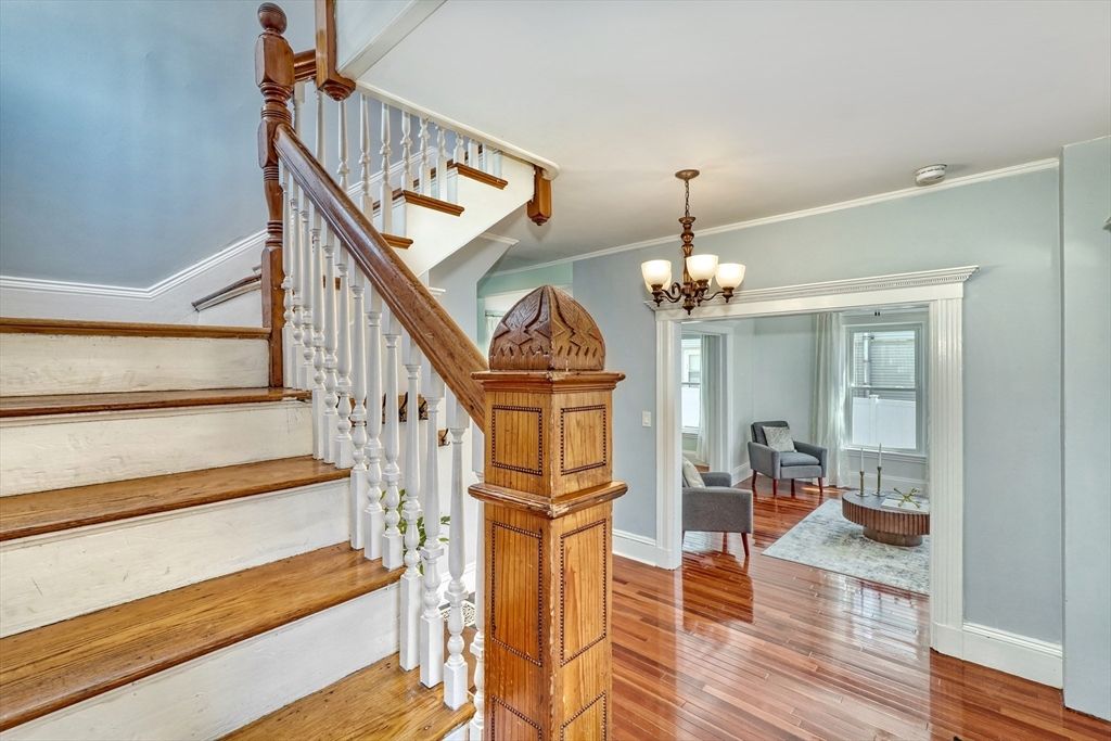 Chandelier, Interior, Wood Texture Flooring