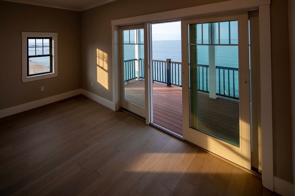 Empty room, Interior, Water, Wood Texture Flooring