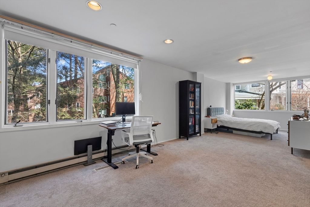 Bedroom, Home Office, Interior, Recessed Lighting