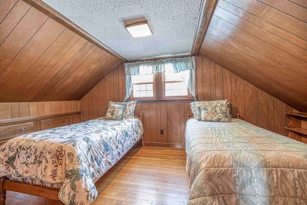 Bedroom, Interior, Wooden Ceilings, Wood Texture Flooring, Wooden Walls
