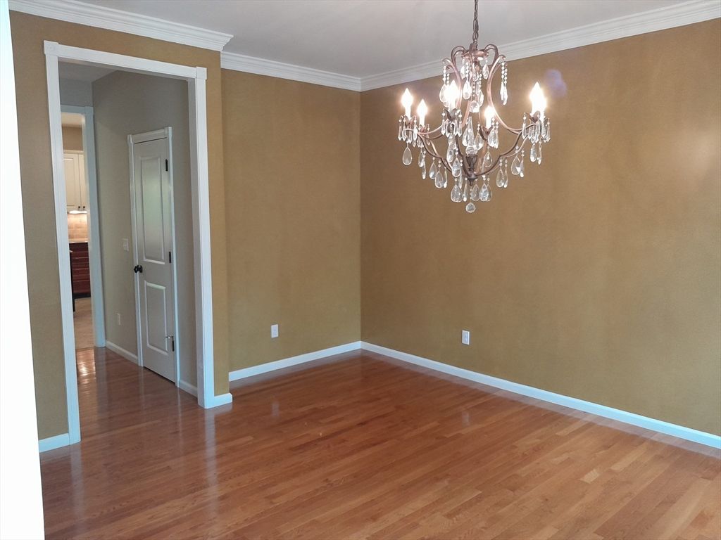 Chandelier, Empty room, Interior, Wood Texture Flooring