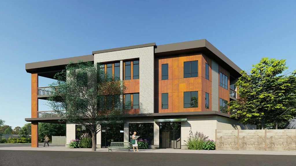 Exterior, Facade, Modern