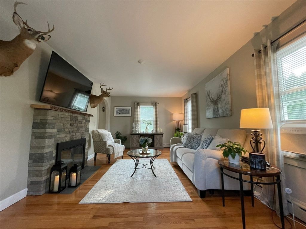 Fireplace, Interior, Living room, Wood Texture Flooring