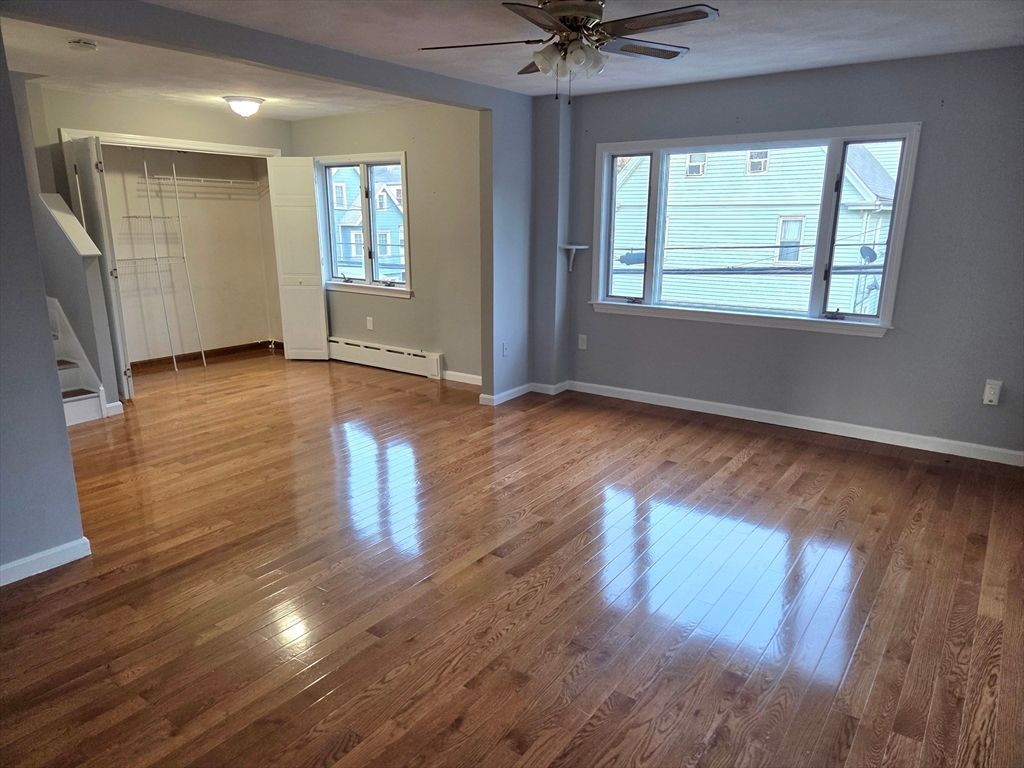 Empty room, Interior, Wood Texture Flooring