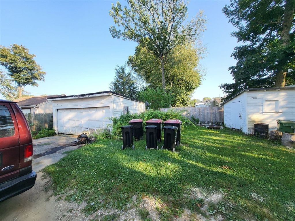 Backyard, Detached Garage, Exterior