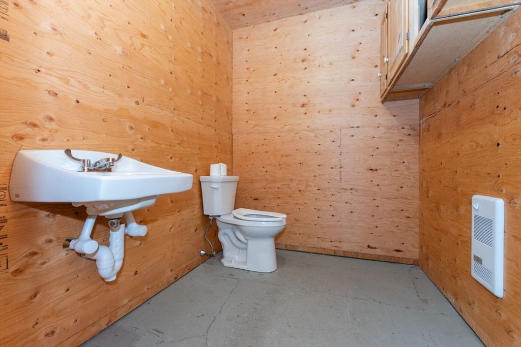 Bathroom, Interior, Wooden Walls