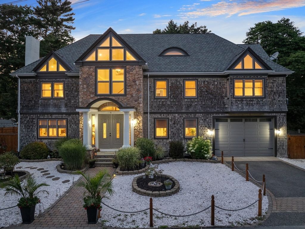 Attached, Exterior, Facade, Brick Facade, Tudor Revival