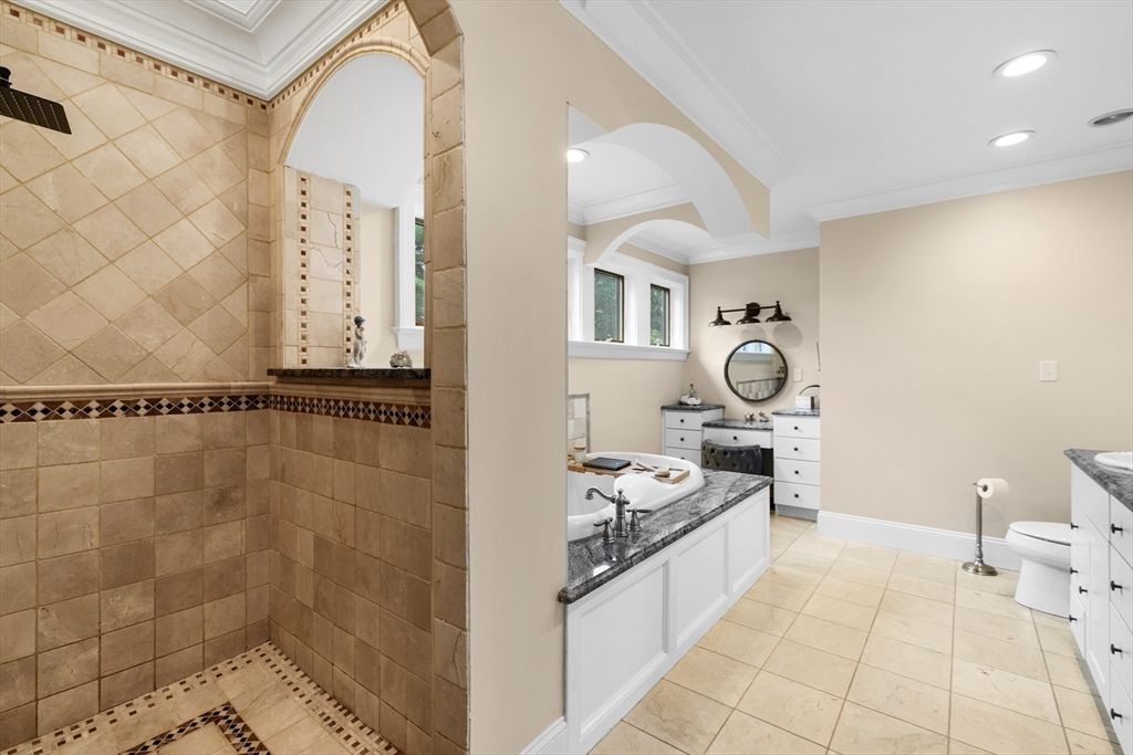 Bathroom, Interior, Recessed Lighting