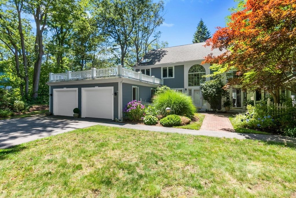Attached, Backyard, Exterior, Facade, Cape Cod