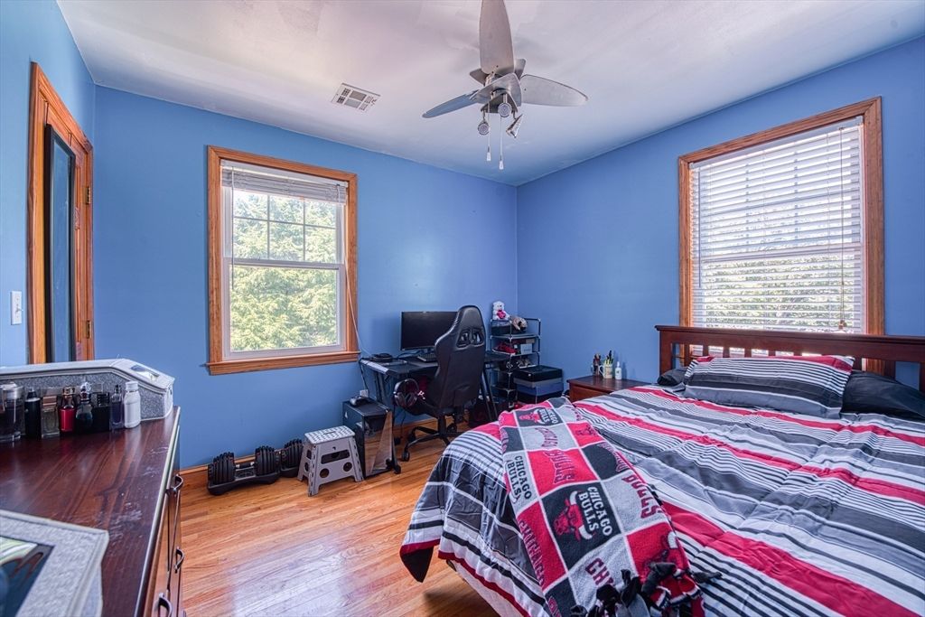 Bedroom, Home Office, Interior, Wood Texture Flooring