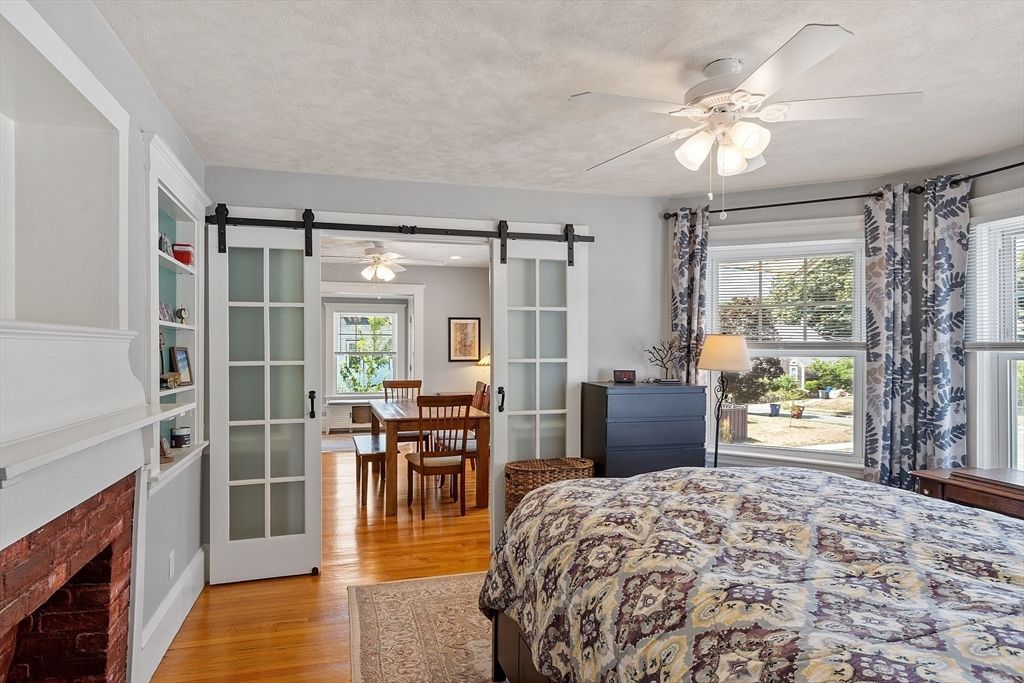 Bedroom, Dining room, Interior, Wood Texture Flooring