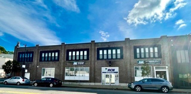 Exterior, Facade, Brick Facade, Condo Building