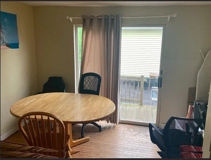 Dining room, Interior, Wood Texture Flooring